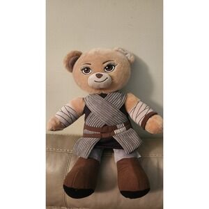 Build A‎ Bear Star Wars Force Awakens Rey Bear 17" Plush Stuffed Animal